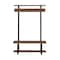 Alaterre Furniture Pomona Entryway Hall Tree with Bench, Shelves & Coat Hooks, Depth: 14 AMBA2820 - alternate 4